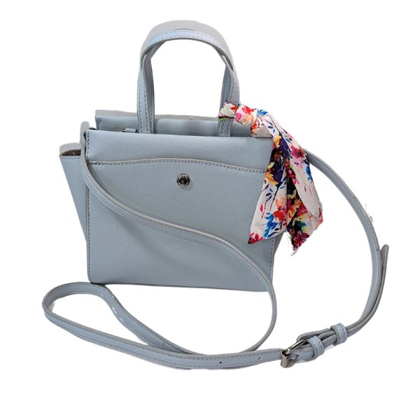 Steve Madden Handbags - Steve Madden NWOT Mini Light Blue Convertible Cross Body Purse